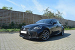 Maxton Parts - Frontlippe V.1 passend für Lexus IS Mk3 FL F-Sport schwarz Hochglanz