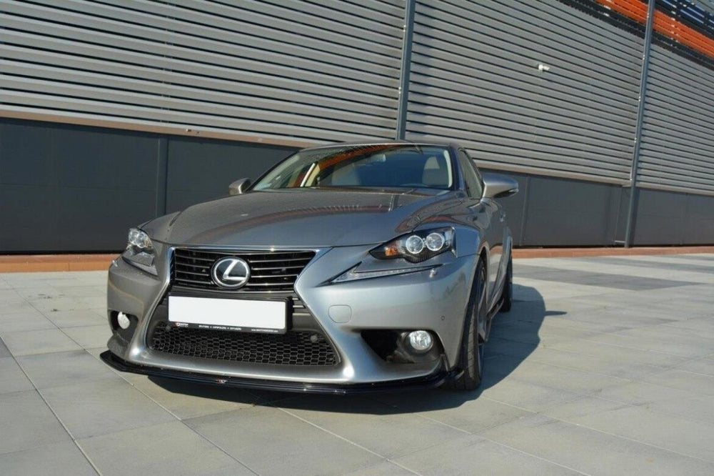 Maxton Parts - Frontlippe V.1 passend für Lexus IS Mk3 schwarz Hochglanz