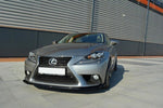 Maxton Parts - Frontlippe V.1 passend für Lexus IS Mk3 schwarz Hochglanz