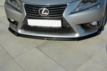 Maxton Parts - Frontlippe V.1 passend für Lexus IS Mk3 schwarz Hochglanz