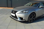 Maxton Parts - Frontlippe V.1 passend für Lexus IS Mk3 schwarz Hochglanz