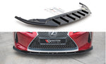 Maxton Parts - Frontlippe V.1 passend für Lexus LC 500 schwarz Hochglanz