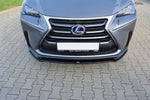 Maxton Parts - Frontlippe V.1 passend für Lexus NX Mk1 Carbon Look