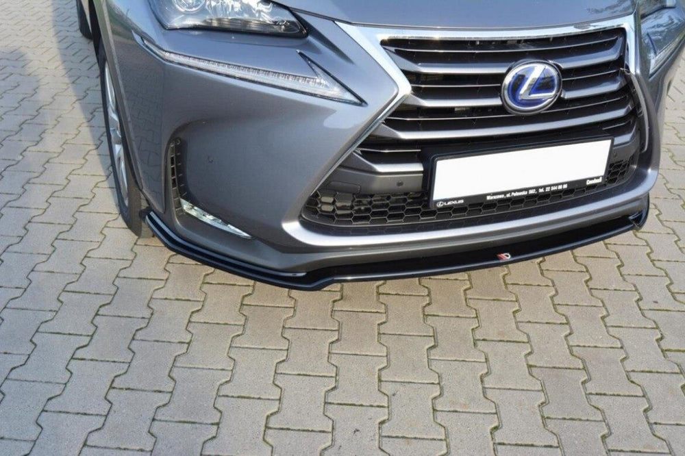 Maxton Parts - Frontlippe V.1 passend für Lexus NX Mk1 schwarz matt