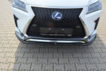 Maxton Parts - Frontlippe V.1 passend für Lexus RX Mk4 F-Sport schwarz Hochglanz