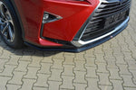Maxton Parts - Frontlippe V.1 passend für Lexus RX Mk4 schwarz Hochglanz