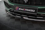 Maxton Parts - Frontlippe V.1 passend für Maserati Levante Mk1 schwarz Hochglanz