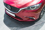 Maxton Parts - Frontlippe V.1 passend für Mazda 6 GJ (Mk3) FL schwarz Hochglanz