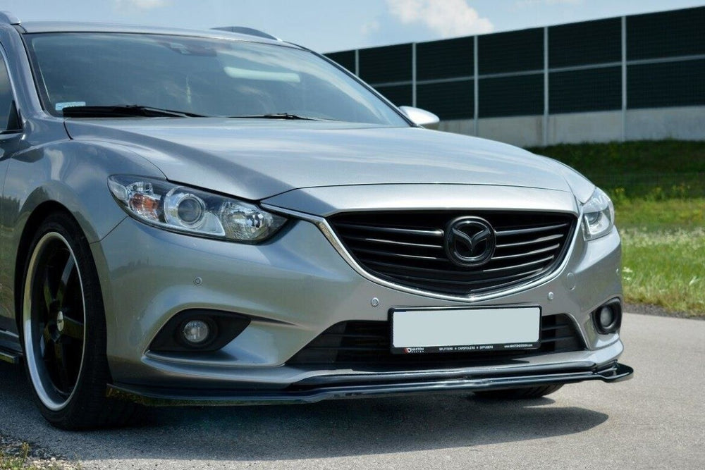 Maxton Parts - Frontlippe V.1 passend für Mazda 6 GJ (Mk3) schwarz Hochglanz