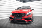 Maxton Parts - Frontlippe V.1 passend für Mercedes A45 Aero W176 FL schwarz Hochglanz