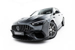 Maxton Parts - Frontlippe V.1 passend für Mercedes-AMG C63 Limousine / Kombi W206 / S206 schwarz Hochglanz
