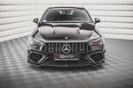 Maxton Parts - Frontlippe V.1 passend für Mercedes-AMG CLA 45 Aero C118 schwarz Hochglanz