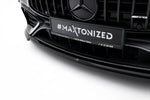 Maxton Parts - Frontlippe V.1 passend für Mercedes-AMG CLE 53 C236 schwarz Hochglanz