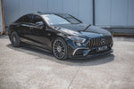 Maxton Parts - Frontlippe V.1 passend für Mercedes-AMG CLS 53 C257 schwarz Hochglanz