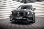 Maxton Parts - Frontlippe V.1 passend für Mercedes-AMG GLB 35 / AMG-Line X247 schwarz Hochglanz