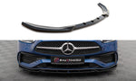 Maxton Parts - Frontlippe V.1 passend für Mercedes C AMG-Line / 43 AMG W206 schwarz Hochglanz
