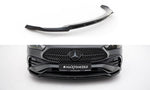 Maxton Parts - Frontlippe V.1 passend für Mercedes CLE AMG-Line C236 schwarz Hochglanz