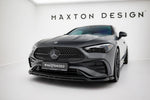 Maxton Parts - Frontlippe V.1 passend für Mercedes CLE AMG-Line C236 schwarz Hochglanz