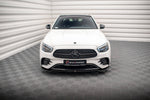 Maxton Parts - Frontlippe V.1 passend für Mercedes E AMG-Line W213 FL schwarz Hochglanz