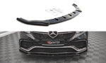 Maxton Parts - Frontlippe V.1 passend für Mercedes GLE Coupe / SUV 63 AMG C292 / W166 schwarz Hochglanz