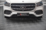 Maxton Parts - Frontlippe V.1 passend für Mercedes GLS AMG-Line X167 schwarz Hochglanz