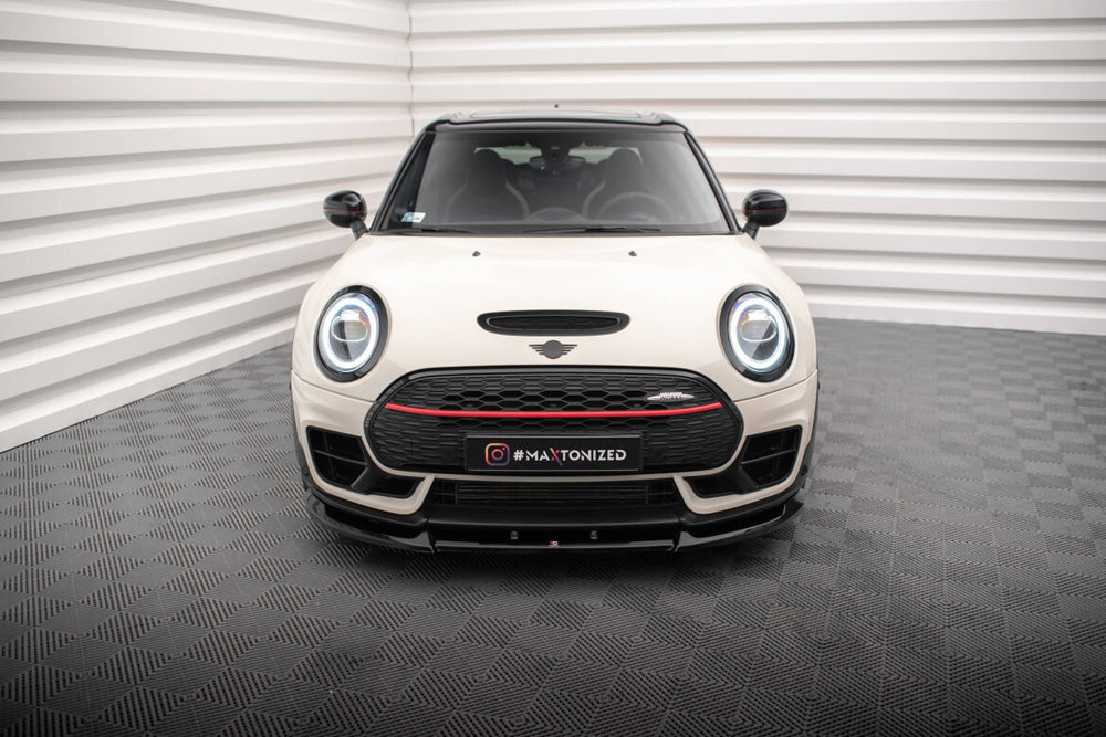 Maxton Parts - Frontlippe V.1 passend für Mini Cooper Clubman John Cooper Works F54 FL schwarz Hochglanz