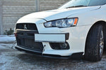 Maxton Parts - Frontlippe V.1 passend für Mitsubishi Lancer Evo X schwarz matt