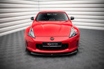 Maxton Parts - Frontlippe V.1 passend für Nissan 370Z FL schwarz Hochglanz