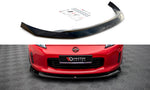 Maxton Parts - Frontlippe V.1 passend für Nissan 370Z FL schwarz Hochglanz