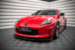 Maxton Parts - Frontlippe V.1 passend für Nissan 370Z FL schwarz Hochglanz