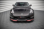 Maxton Parts - Frontlippe V.1 passend für Nissan 370Z Nismo FL schwarz Hochglanz