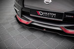Maxton Parts - Frontlippe V.1 passend für Nissan 370Z Nismo FL schwarz Hochglanz