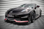 Maxton Parts - Frontlippe V.1 passend für Nissan 370Z Nismo FL schwarz Hochglanz