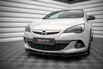 Maxton Parts - Frontlippe V.1 passend für Opel Astra GTC OPC-Line J schwarz Hochglanz