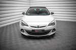 Maxton Parts - Frontlippe V.1 passend für Opel Astra GTC OPC-Line J schwarz Hochglanz