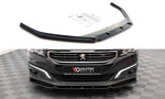 Maxton Parts - Frontlippe V.1 passend für Peugeot 508 GT Mk1 FL schwarz Hochglanz
