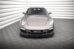 Maxton Parts - Frontlippe V.1 passend für Porsche 911 Carrera GTS 997 FL schwarz Hochglanz