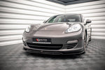 Maxton Parts - Frontlippe V.1 passend für Porsche Panamera / Panamera Diesel 970 schwarz Hochglanz