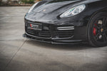 Maxton Parts - Frontlippe V.1 passend für Porsche Panamera Turbo 970 FL schwarz Hochglanz