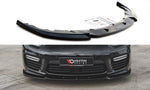 Maxton Parts - Frontlippe V.1 passend für Porsche Panamera Turbo 970 FL schwarz Hochglanz