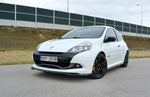 Maxton Parts - Frontlippe V.1 passend für Renault Clio MK3 RS FL schwarz Hochglanz