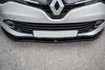 Maxton Parts - Frontlippe V.1 passend für Renault Clio Mk4 schwarz Hochglanz