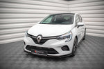 Maxton Parts - Frontlippe V.1 passend für Renault Clio Mk5 schwarz Hochglanz