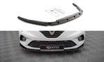 Maxton Parts - Frontlippe V.1 passend für Renault Clio Mk5 schwarz Hochglanz