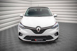 Maxton Parts - Frontlippe V.1 passend für Renault Clio Mk5 schwarz Hochglanz