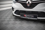 Maxton Parts - Frontlippe V.1 passend für Renault Clio Mk5 schwarz Hochglanz