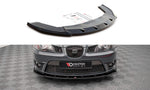 Maxton Parts - Frontlippe V.1 passend für Seat Ibiza CUPRA Mk3 schwarz Hochglanz