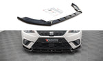 Maxton Parts - Frontlippe V.1 passend für Seat Ibiza FR/ Standard Mk5 schwarz Hochglanz