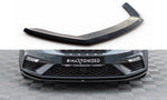 Maxton Parts - Frontlippe V.1 passend für Seat Leon CUPRA / FR Mk3 FL schwarz Hochglanz