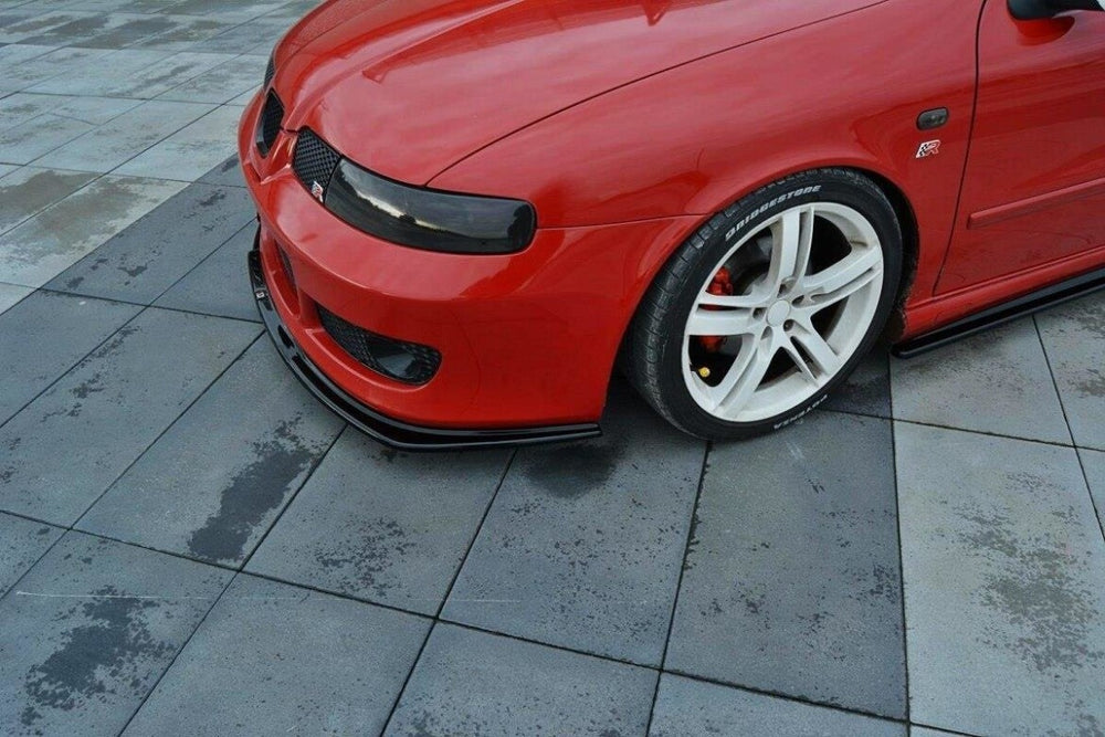 Maxton Parts - Frontlippe V.1 passend für Seat Leon Mk1 CUPRA schwarz Hochglanz